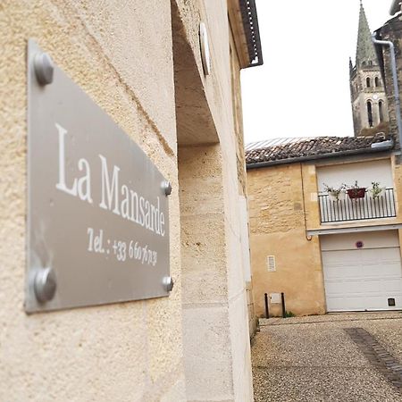Appartement La Mansarde à Saint-Émilion Extérieur photo