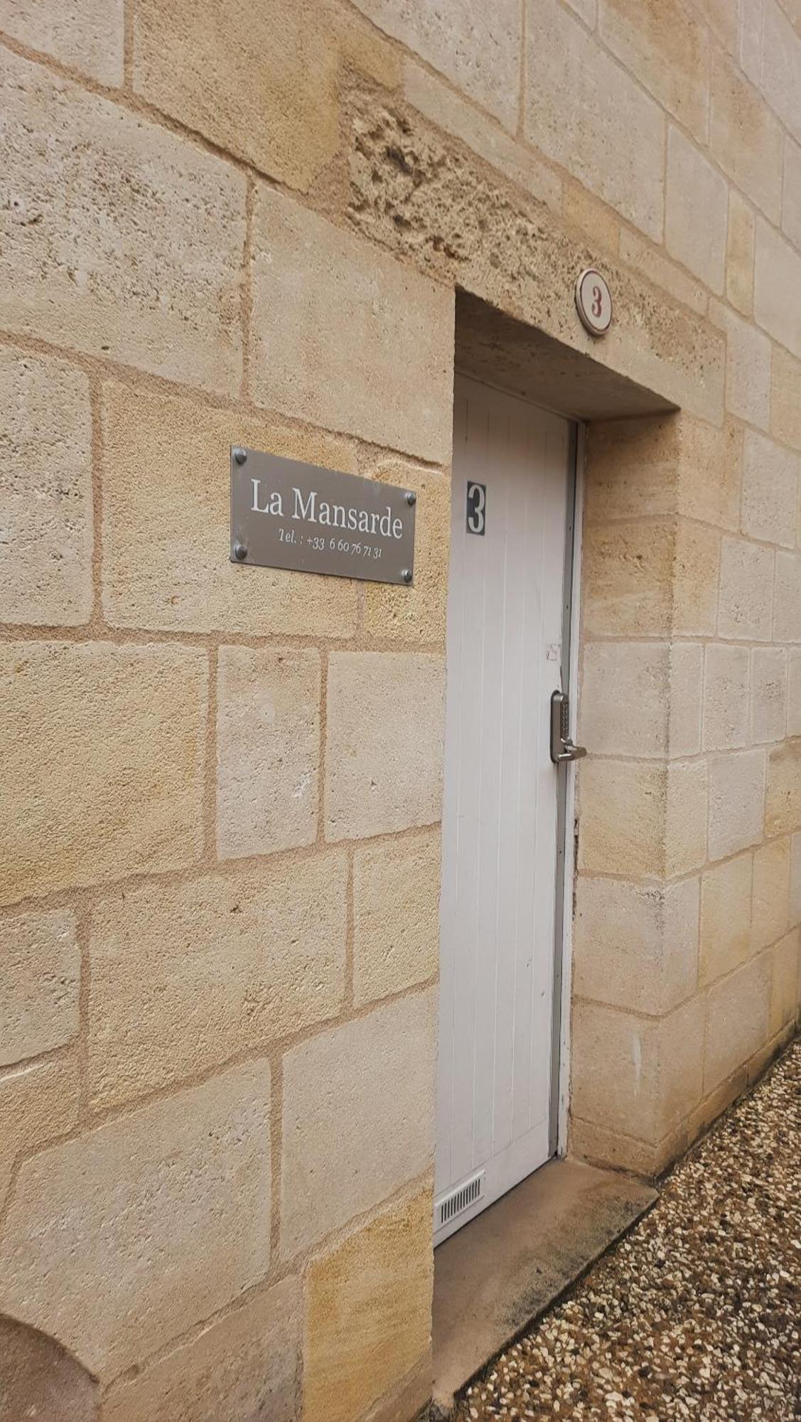 Appartement La Mansarde à Saint-Émilion Extérieur photo